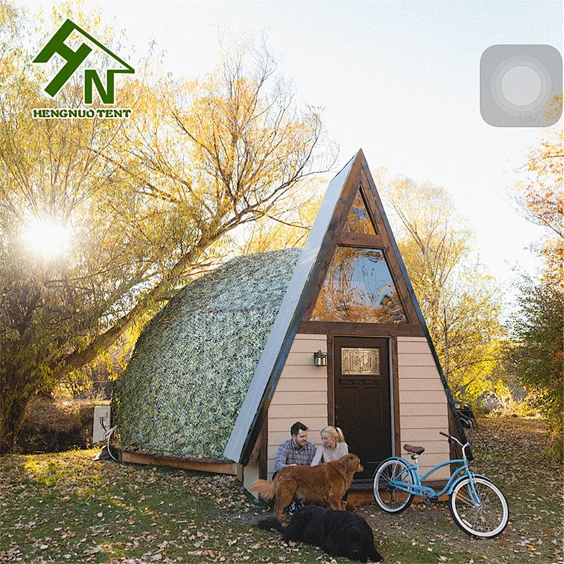 Steel Frame Yurt Tent , Glamping House Dome , Outdoor Dome Tent