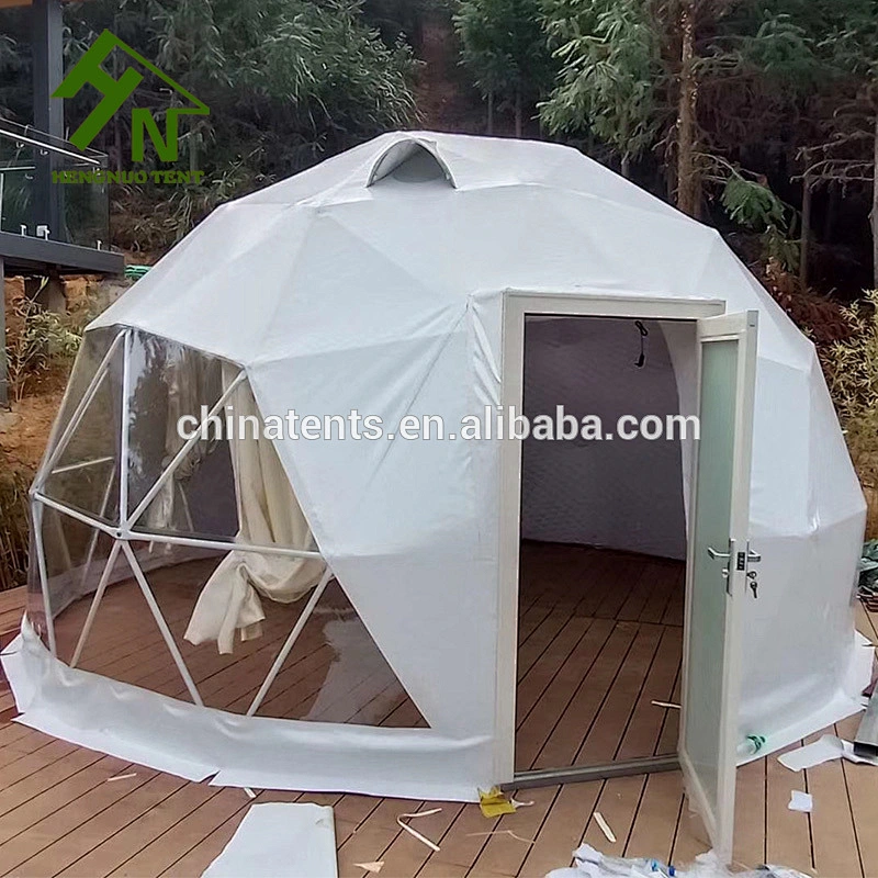 2019 Luxury Outdoor Dome Tent / Steel Frame Yurt Tent / Glamping House