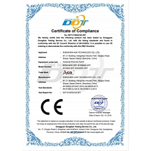 Industrial Switch CE-EMC IES3204