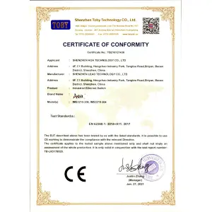 Industrial Managed Switch CE-LVD IMS3210