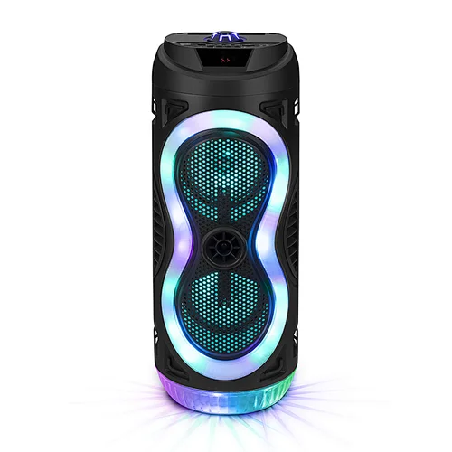 New Style Portable Speaker With Led Light 10M Wireless Subwoofer Blue Tooth Speakers For Party