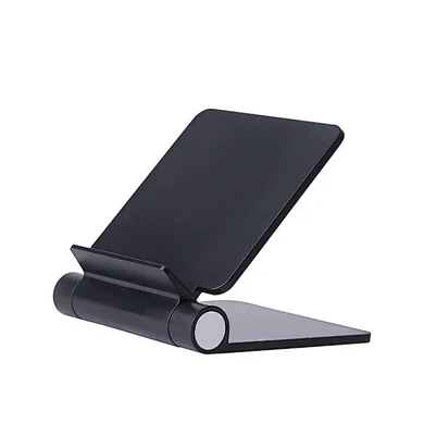 Portable folding cell phone stand holder desk view angle foldable pocket ABS adjustable desktop phone holder