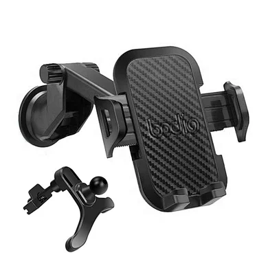 New Design 360 Degree Rotatable Adjustmentcar Phone Holder Car Suction Cup Dashboard Mobile Phone Holder for Car Universal