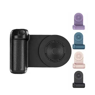 Portable Wireless Charger Holder Magnetic Phone Stand  Handheld Phone Anti-shake Selfie Device Wireless Charge