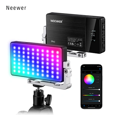 rgb led video light