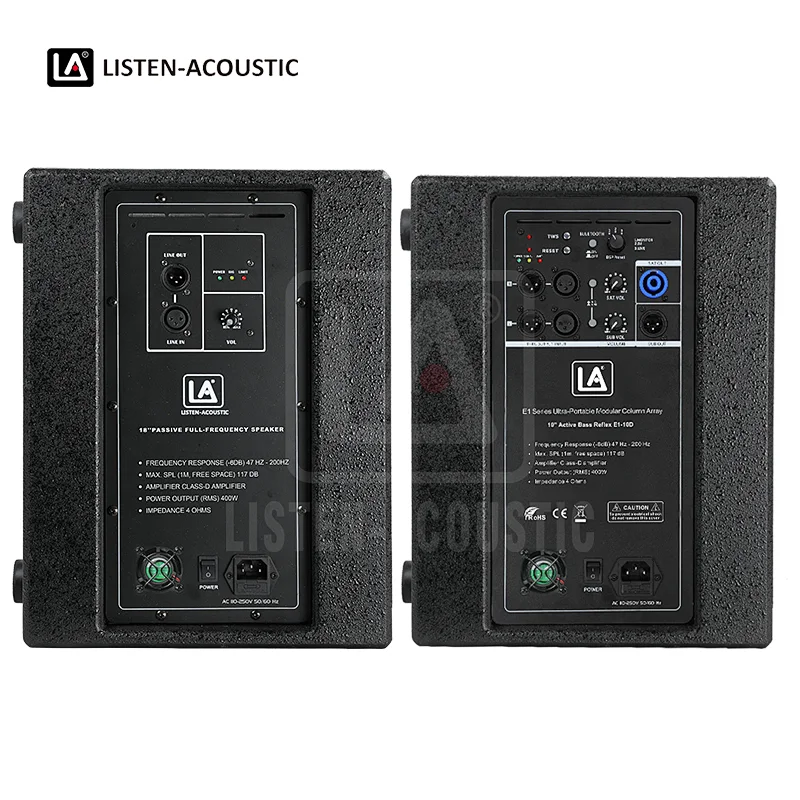 Column Array System, Portable Speakers, Line Array System, e3 twice dj speakers, powered speakers