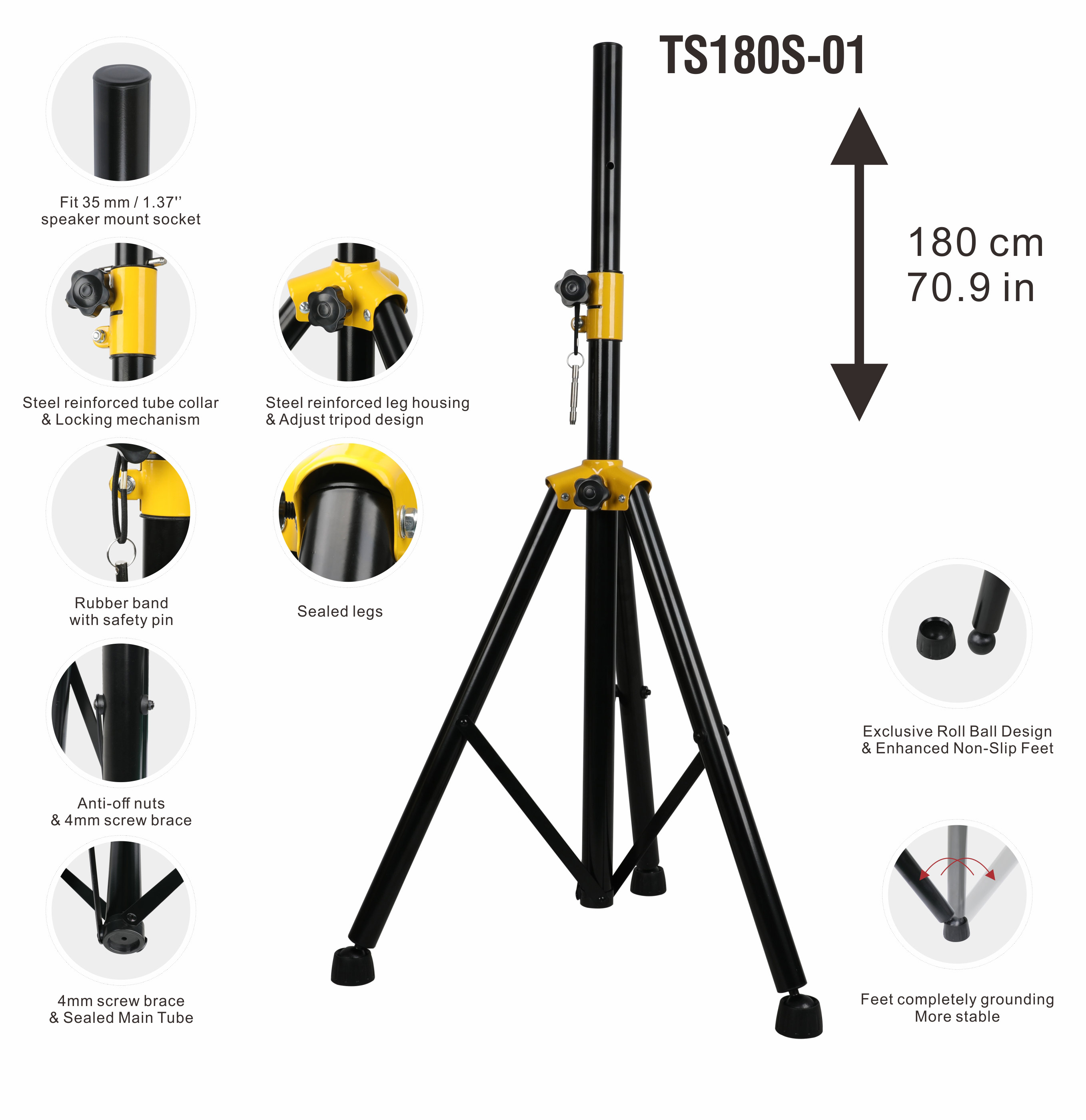 speaker stands pair bookshelf,universal speaker stand,Speaker Stands,tripod stand