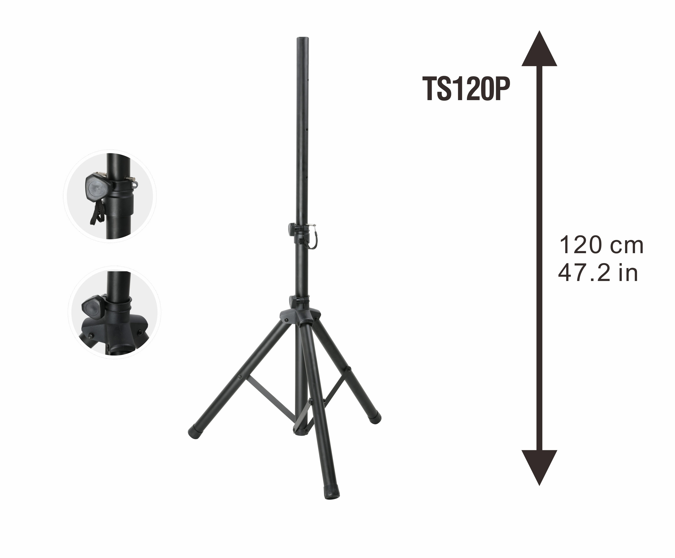 Tripod Stand for Audio Speakers, studio monitor stand, universal speaker stand, Accessories, Speaker Stands
