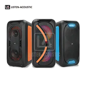 Portable Karaoke Speaker,portable bluetooth speaker with radio,portable speaker with colored light,bluetooth portable mini speaker,bluetooth portable speaker