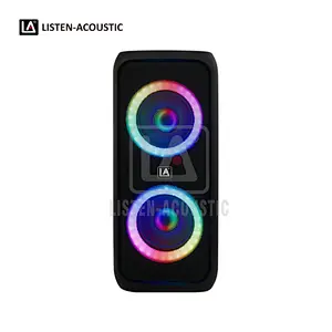 PEQ-28 Portable Bluetooth Party Speaker with Light Effects