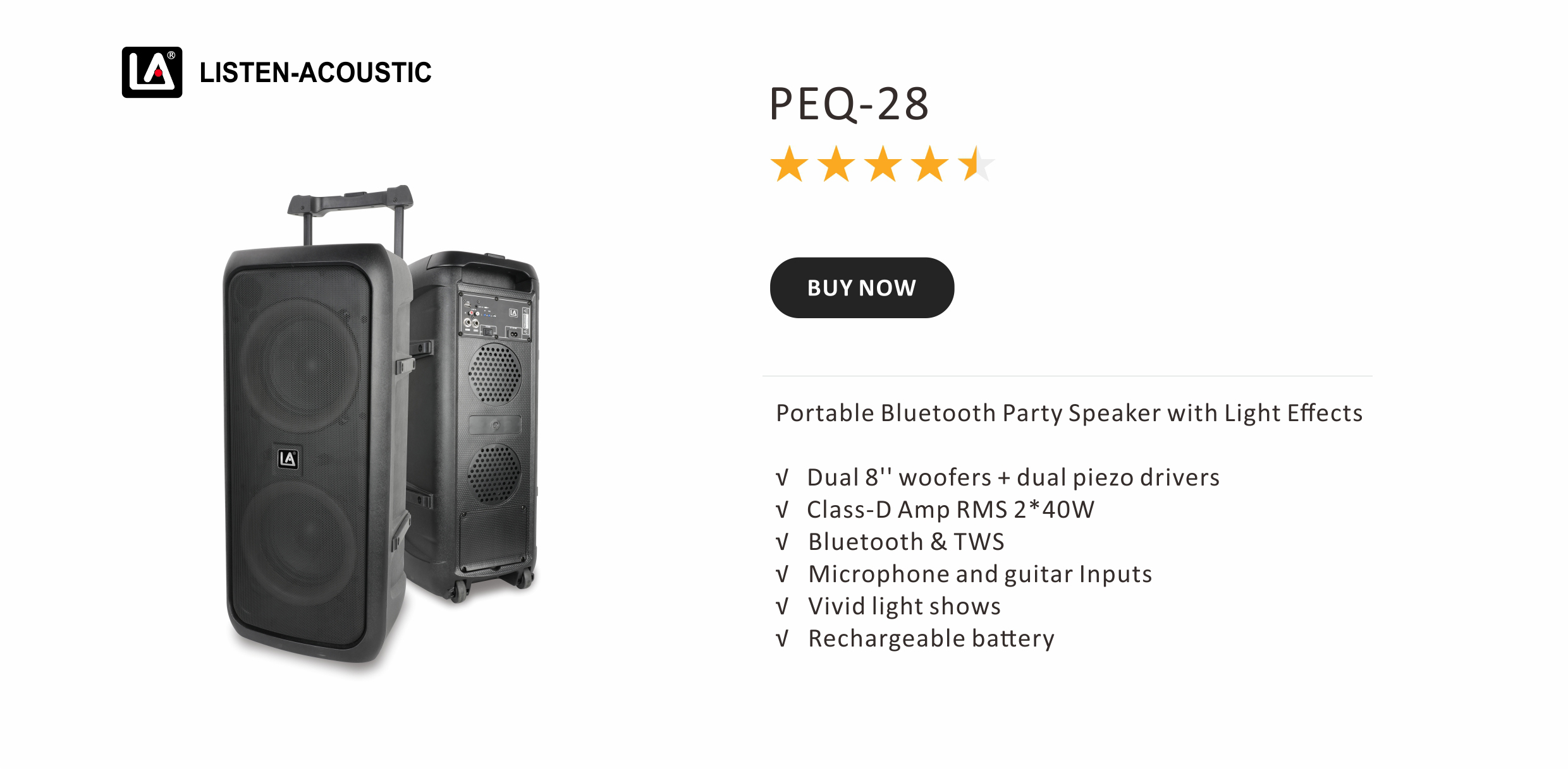 Wireless Speakers,portable bluetooth party speaker with light effects,portable speaker with colored light,portable speakers,bluetooth speakers