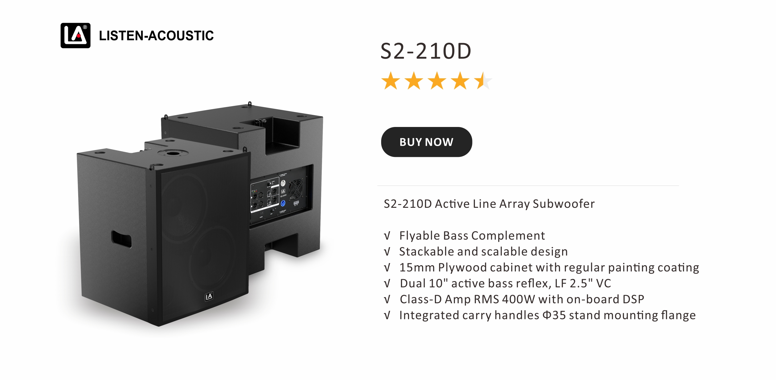 Active Subwoofer, Passive Subwoofer, Line Array Speakers, Power Speakers, Line Array System,s2 210d active line array subwoofer