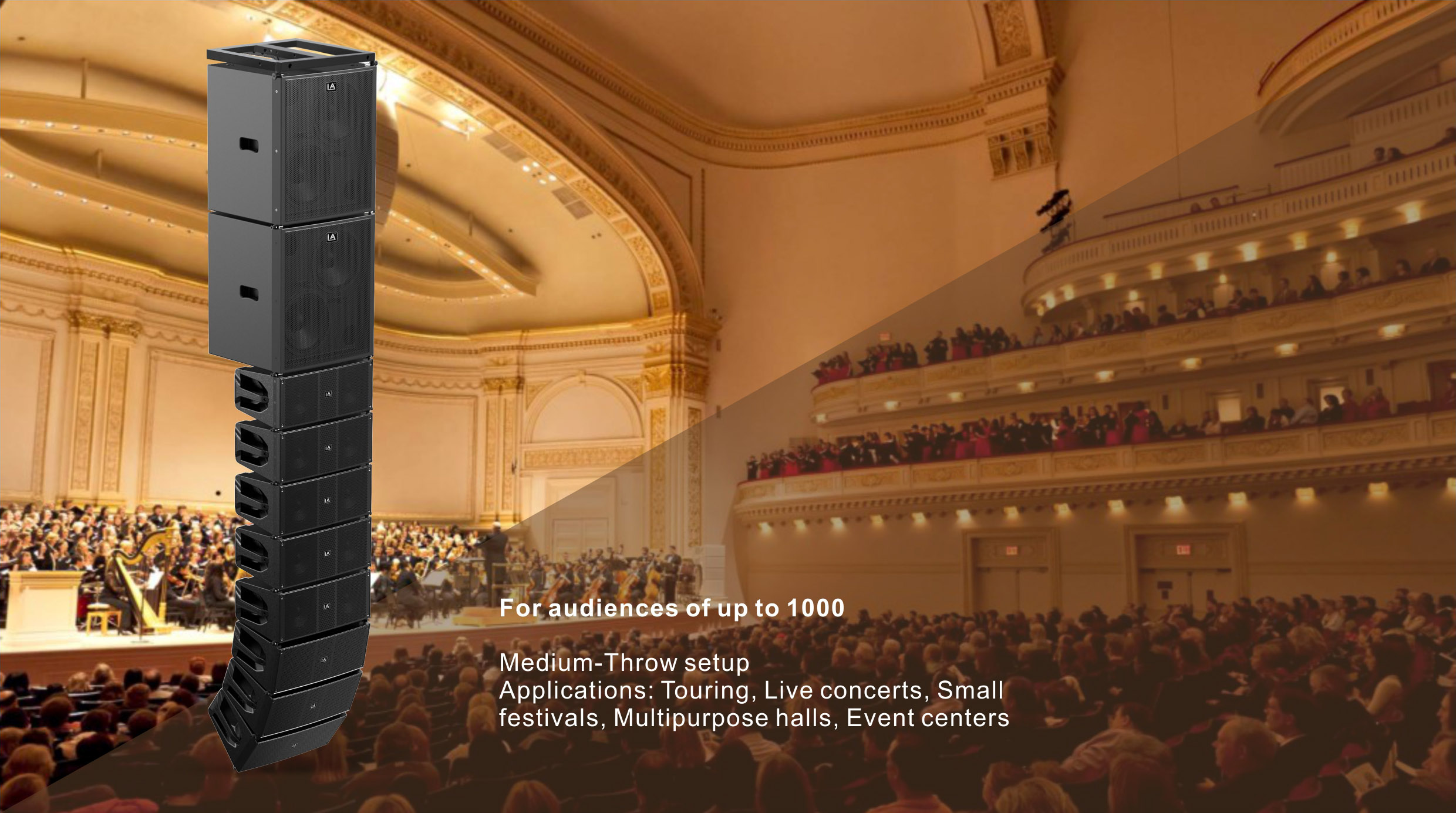 Active Speakers, active line array loudspeaker, active line array, active line array speaker, s2 md active line array module