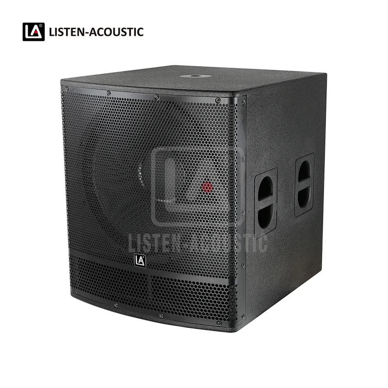 Wooden PA Speakers SP Series, Active Speakers, Professional Speaker, 21inch Wooden Powerful Subwoofer, 21 inch Wooden Bass Speakers