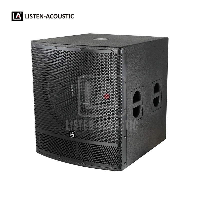 Wooden PA Speakers SP Series, Active Speakers, Professional Speaker, 21inch Wooden Powerful Subwoofer, 21 inch Wooden Bass Speakers