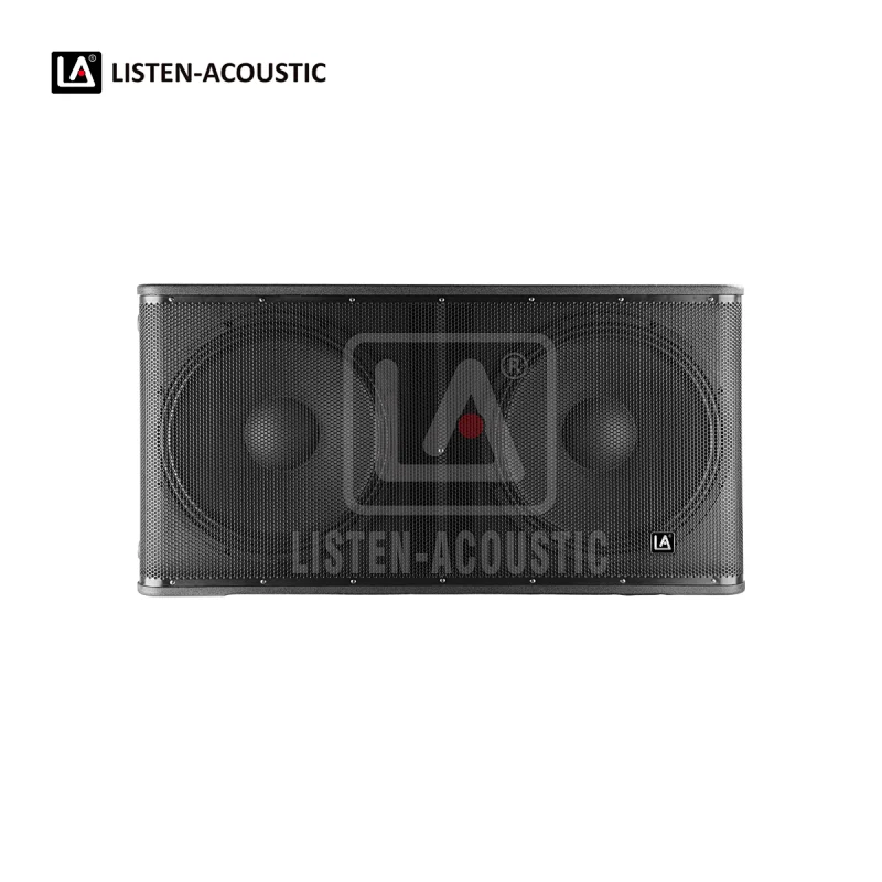 Wooden PA Speakers SP 218 Series, Active Speakers, Professional Speaker, Daul 18inch Wooden Powerful Subwoofer, Daul 18 inch Wooden Bass Speakers