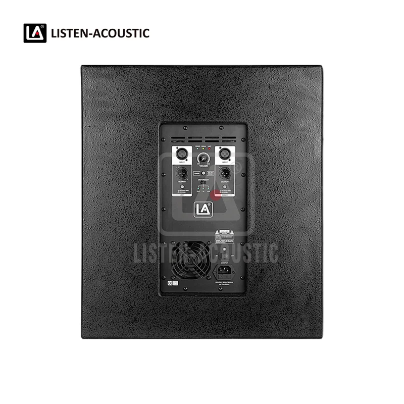 Wooden PA Speakers SP Series, Active Speakers, Professional Speaker, 21inch Wooden Powerful Subwoofer, 21 inch Wooden Bass Speakers