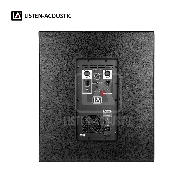 Wooden PA Speakers SP Series, Active Speakers, Professional Speaker, 21inch Wooden Powerful Subwoofer, 21 inch Wooden Bass Speakers