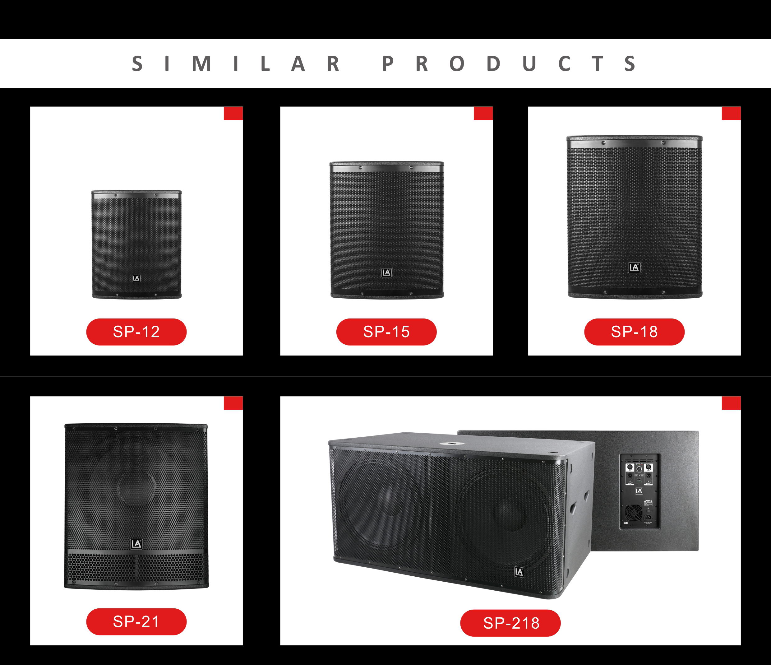 Wooden PA Speakers SP Series, Active Speakers, Professional Speaker, 18inch Wooden Powerful Subwoofer, 18 inch Wooden PA Speakers