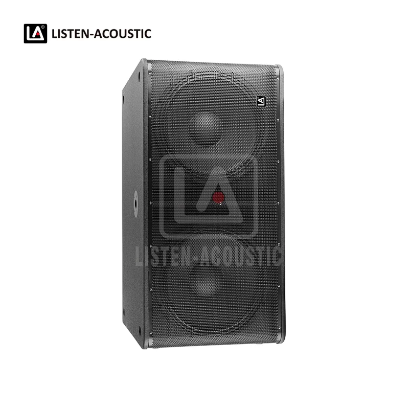 Wooden PA Speakers SP 218 Series, Active Speakers, Professional Speaker, Daul 18inch Wooden Powerful Subwoofer, Daul 18 inch Wooden Bass Speakers