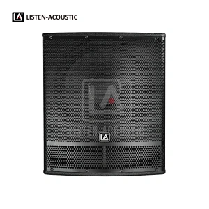 Wooden PA Speakers SP Series, Active Speakers, Professional Speaker, 21inch Wooden Powerful Subwoofer, 21 inch Wooden Bass Speakers