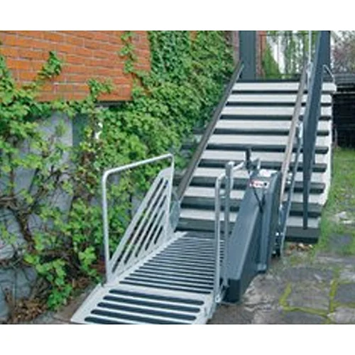 Outdoor Indoor Vertical Wheelchair Platform Lift Customized Disabled Elevator
