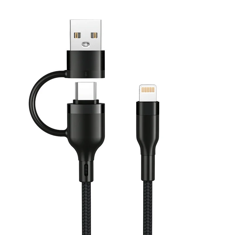 TYPE C TO Lightning 2 IN 1 Fast charger cable