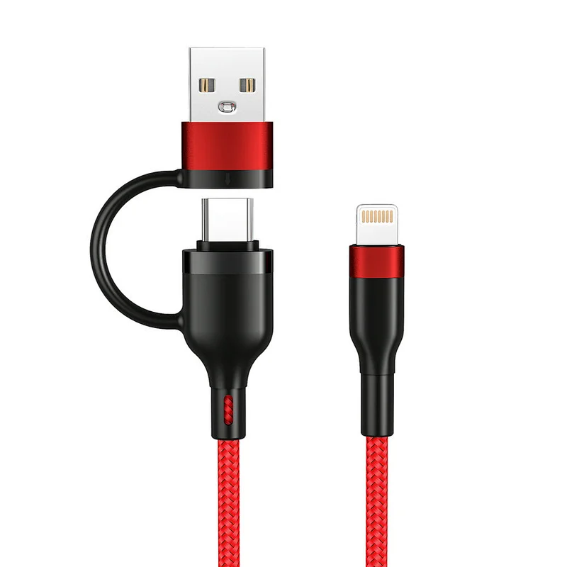 TYPE C TO Lightning 2 IN 1 Fast charger cable