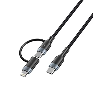 USB C TO Lightning&type C 2 in 1 Fast charge cable