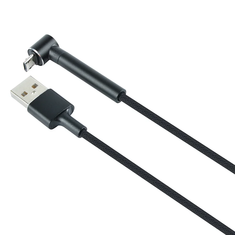 Right angle USB cable Lightning Micro USB Type C Cable