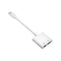 Lightning to 3.5mm Audio adapter with charge port