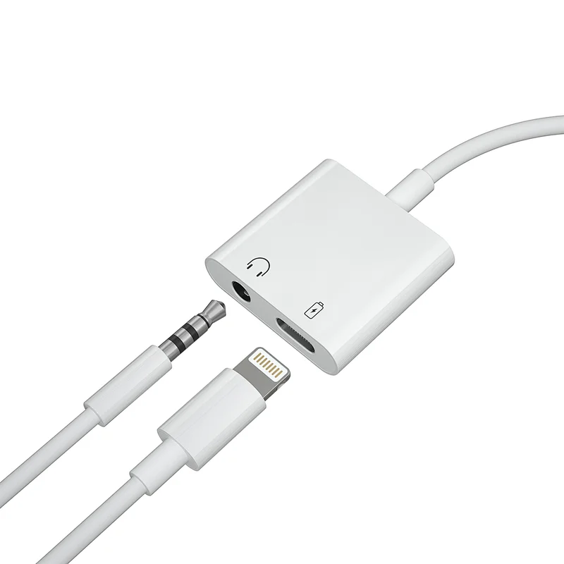 Lightning to 3.5mm Audio adapter with charge port