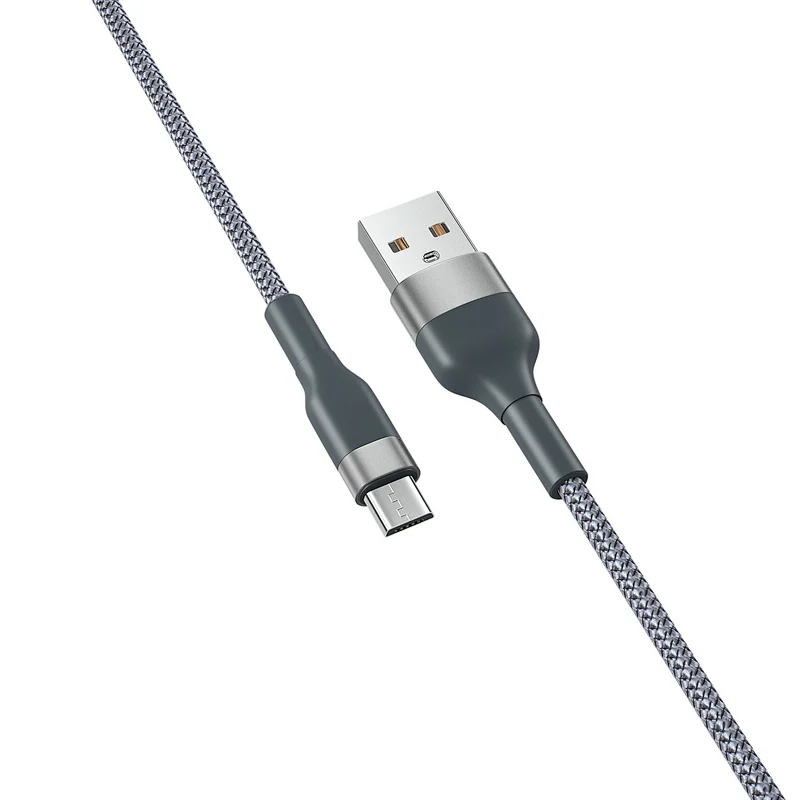Braided jacket Micro USB Cable