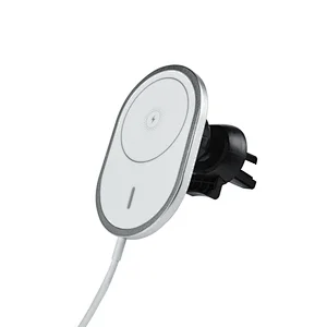 Car mount Magnetic wireless charger for iPhone 12
