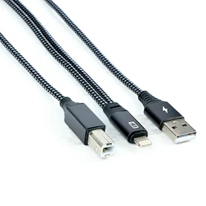 USB Type B OTG Midi Cable for iPhone