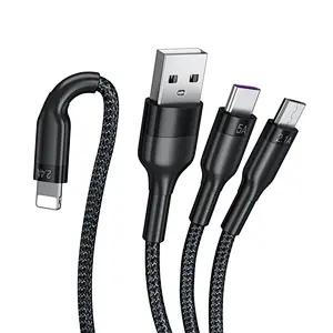 3 IN 1 Fast charging cable
