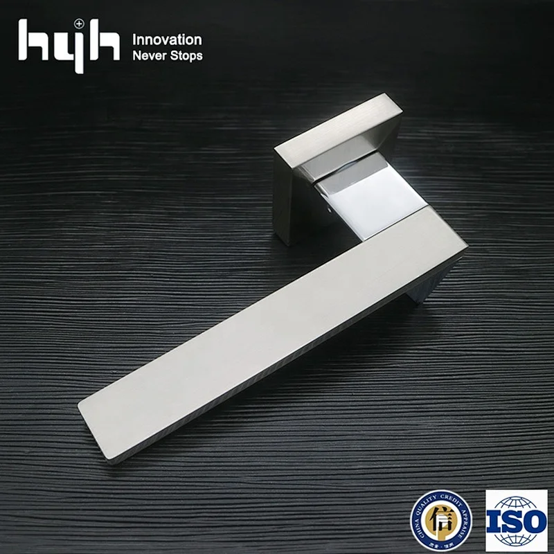 Safe Security Modern Competitive Price Internal Door Handles Square Rose
