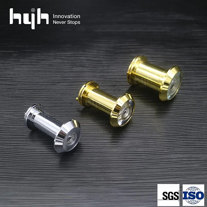 Hot Selling Hotel Wooden Room Brass Door Viewer