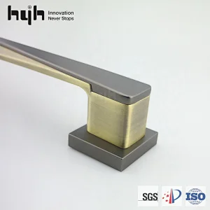 Big Sales Zamak Double Pull Door Pull Handle With Lock