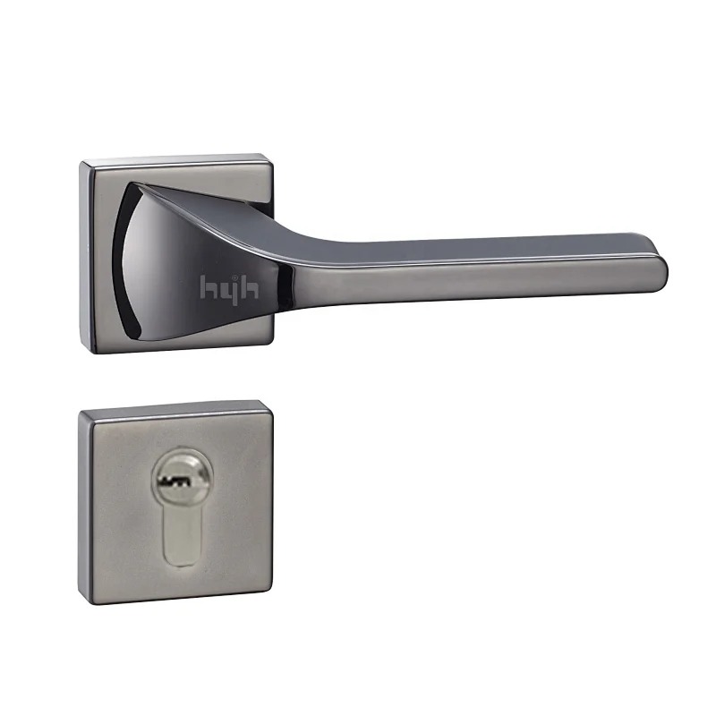 Handle Luxury Security Gold System Bathroom Manufacture Door Lock For Hotel
