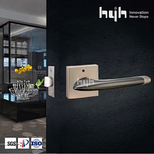 hyh High Security Double Sided Bedroom Privacy Luxury Door Handle Lock Set