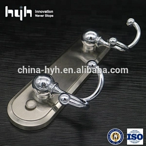 High Quality Clothes Double Clothes Hook in Zinc Alloy