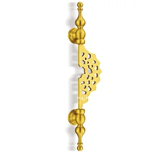 Double Sided Door Pull Handle Antique Style Brass Exterior Door Handle