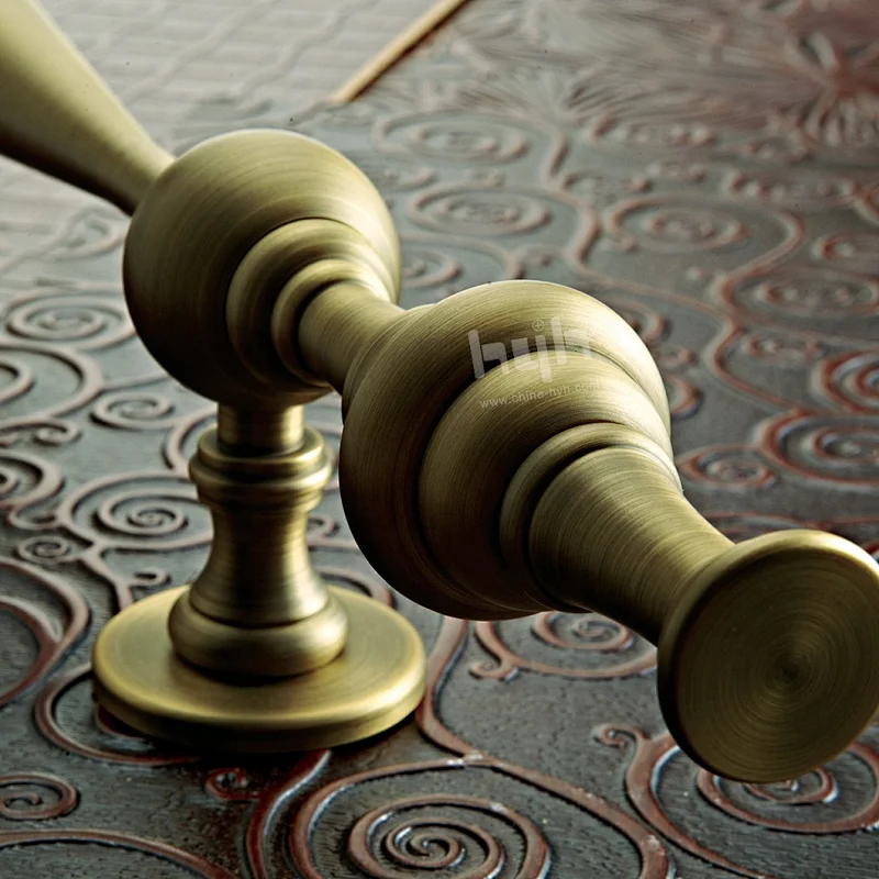 Good Quality Big Brass Bronze Door Decorative Door Pull Handles For Wooden Door