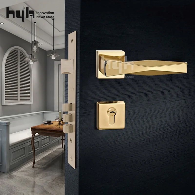 Golden Lock Pakistan Luxury Entrance Door Lock