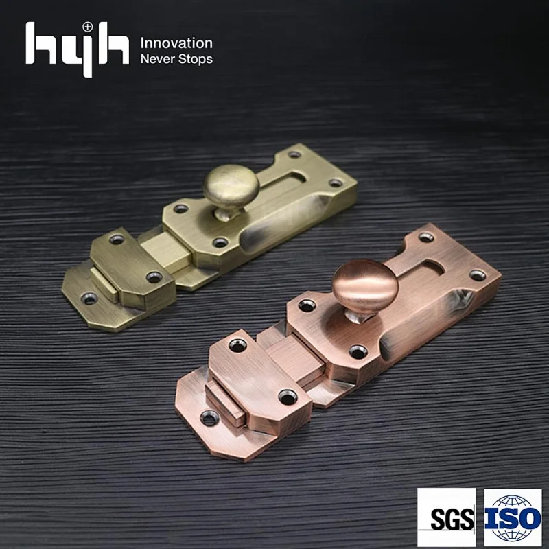 High Quality Zinc Hotel Wooden Room Door Latch