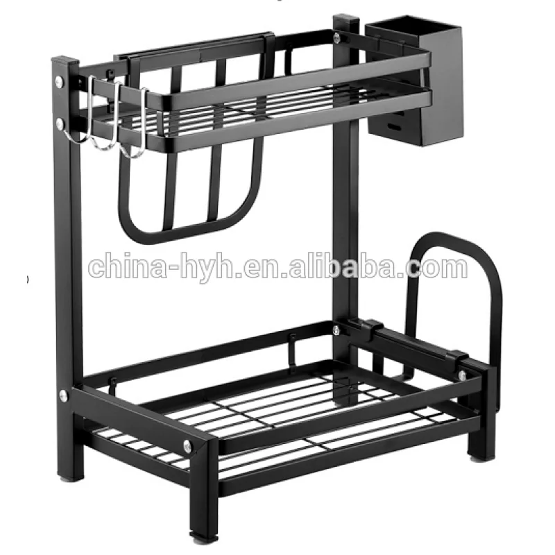 kitchen wall rack aluminium Wall mounted kitchen storage utensils storage rack