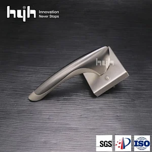 hyh High Security Double Sided Bedroom Privacy Luxury Door Handle Lock Set