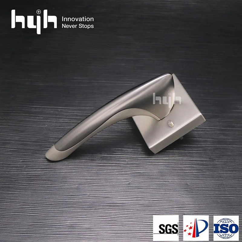 hyh High Security Double Sided Bedroom Privacy Luxury Door Handle Lock Set