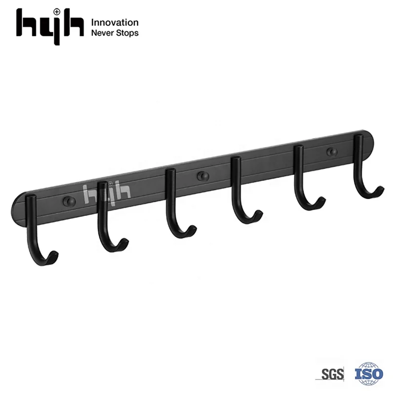 Bathroom Aluminium advanced black 6 suit hardware spray paint  bath pendant